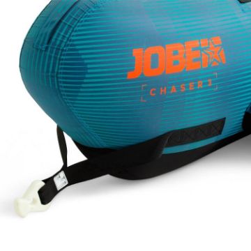 Guests Enjoying The Jobe Sports Chaser 3 Towable Tube On The Ocean, Classic Banana-Boat Style. Hours Of Fun For Any Type Of Guest. Super-Easy To Climb Back Into. Fast Inflate And Connect. 3 Year Warranty.