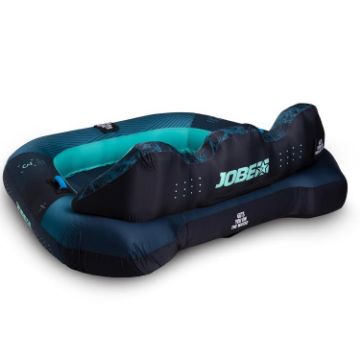 Guests Enjoying The Jobe Sports Proton 3 Towable Tube On The Ocean, Ride It Or Just Relax In It. Super-Easy To Climb Back Into. Fast Inflate And Connect. 3 Year Warranty.