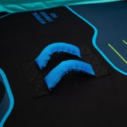 Yacht Crews Quickly And Easily Deploying The Premium Proton 3 Towable Tube Towable Inflatable From The Swim Platform