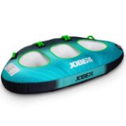 Guests Enjoying The Jobe Sports Rumble 3 Towable Tube On The Ocean, Classic Donut Tube. Hours Of Fun For Guests. Super-Easy To Climb Back Into. Fast Inflate And Connect. 3 Year Warranty.