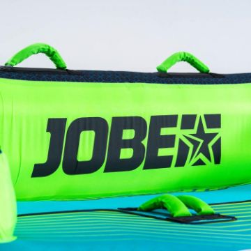 Detailed Close-Up Of The Heavy-Duty Marine Grade Materials And Construction Of The Jobe Sports Binar 3 Towable Tube Towable Inflatable