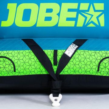 Close-Up Of The Premium Yacht Grade Features Of The Jobe Sports Binar 3 Towable Tube Towable Inflatable