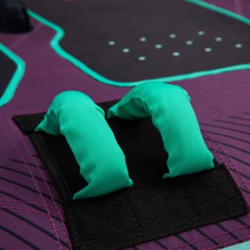 Close-Up Of The Premium Yacht Grade Features Of The Jobe Sports Scout 3 Towable Tube Towable Inflatable