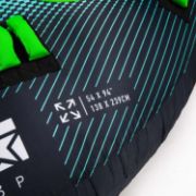 Detailed Close-Up Of The Heavy-Duty Marine Grade Materials And Construction Of The Jobe Sports Rumble 3 Towable Tube Towable Inflatable