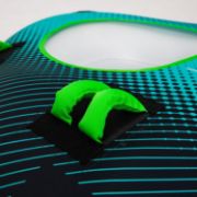 Close-Up Of The Premium Yacht Grade Features Of The Jobe Sports Rumble 3 Towable Tube Towable Inflatable