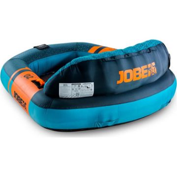 Guests Enjoying The Jobe Sports Proton 2 Towable Tube On The Ocean, Ride It Or Just Relax In It. Super-Easy To Climb Back Into. Fast Inflate And Connect. 3 Year Warranty.