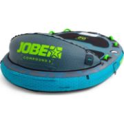 Yacht Crews Quickly And Easily Deploying The Premium Compound 2 Towable Tube Towable Inflatable From The Swim Platform