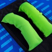 Detailed Close-Up Of The Heavy-Duty Marine Grade Materials And Construction Of The Jobe Sports Ridge 2 Towable Tube Towable Inflatable