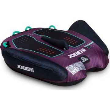 Crew Demonstrating The Compact Footprint And Easy Storage Of The Jobe Sports Scout 2 Towable Tube Towable Inflatable