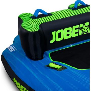 Charter Guests Enjoying The Swath 2 Towable Tube, High-End Water Sports Equipment From Yacht Toys™