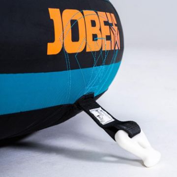 The Jobe Sports Proton 2 Towable Tube Towable Inflatable Arranged On A Superyacht Beach Club Platform