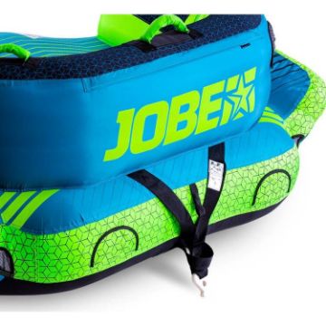 Jobe Sports Binar 2 Towable Tube Towable Inflatable, Premium Marine Water Sports Gear Packed Neatly For Compact Superyacht Storage