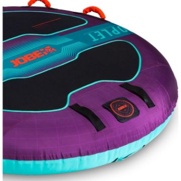 Jobe Sports Droplet 2 Towable Tube Towable Inflatable, Premium Marine Water Sports Gear Packed Neatly For Compact Superyacht Storage