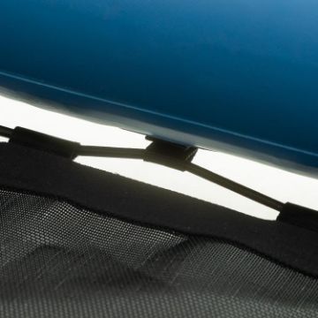 Yacht Crews Quickly And Easily Deploying The Premium Infinity Water Hammock Platform From The Swim Platform