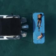The Jobe Sports Infinity Platform Platform Arranged On A Superyacht Beach Club Platform