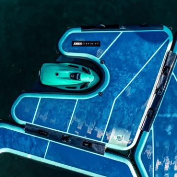Jobe Sports Infinity Seabob Dock Platform, Premium Marine Water Sports Gear Packed Neatly For Compact Superyacht Storage