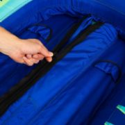 Guests Enjoying The Jobe Sports Shark 1 Towable Tube On The Ocean, Towable Tube And Ski Trainer For Kids. Quick To Set Up And Compact To Store. Easy-Boarding Design. 3 Year Warranty.