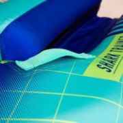 Yacht Crews Quickly And Easily Deploying The Premium Shark 1 Towable Tube Towable Inflatable From The Swim Platform