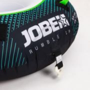 Guests Enjoying The Jobe Sports Rumble 1 Towable Tube On The Ocean, Classic Donut Tube. Hours Of Fun For Guests. Super-Easy To Climb Back Into. Fast Inflate And Connect. 3 Year Warranty.