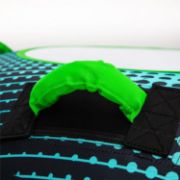 Yacht Crews Quickly And Easily Deploying The Premium Rumble 1 Towable Tube Towable Inflatable From The Swim Platform