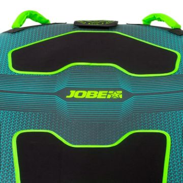 Detailed Close-Up Of The Heavy-Duty Marine Grade Materials And Construction Of The Jobe Sports Hydra 1 Towable Tube Towable Inflatable
