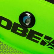 Detailed Close-Up Of The Heavy-Duty Marine Grade Materials And Construction Of The Jobe Sports Trooper Towable Tube Towable Inflatable