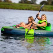 The Jobe Sports Trooper Towable Tube Towable Inflatable Arranged On A Superyacht Beach Club Platform
