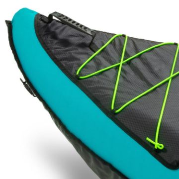 Yacht Crews Quickly And Easily Deploying The Premium Croft Kayak From The Swim Platform