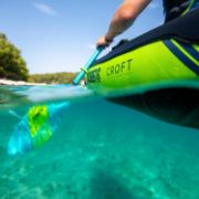 Detailed Close-Up Of The Heavy-Duty Marine Grade Materials And Construction Of The Jobe Sports Croft Kayak