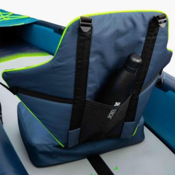 Crew Demonstrating The Compact Footprint And Easy Storage Of The Jobe Sports Tasman Kayak
