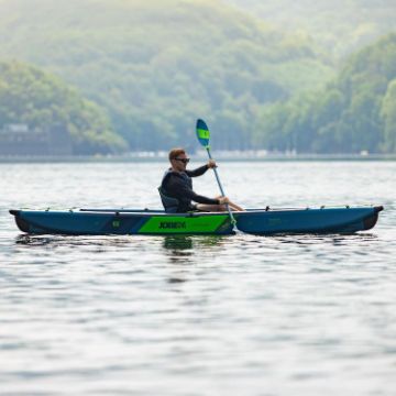 The Jobe Sports Tasman Kayak Arranged On A Superyacht Beach Club Platform