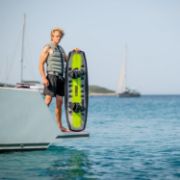 Jobe Sports Vanity Wakeboard, Premium Marine Water Sports Gear Packed Neatly For Compact Superyacht Storage