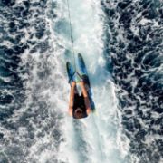 Jobe Sports Allegre 67 Water Skis, Premium Marine Water Sports Gear Packed Neatly For Compact Superyacht Storage