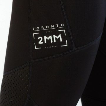 Detailed Close-Up Of The Heavy-Duty Marine Grade Materials And Construction Of The Jobe Sports Toronto Jetski Wetsuit