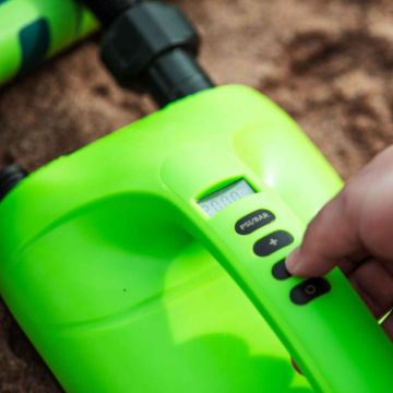 Yacht Crews Quickly And Easily Deploying The Premium 12V Battery Portable Sup Pump From The Swim Platform