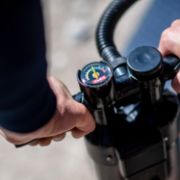 Close-Up Of The Premium Yacht Grade Features Of The Jobe Sports Triple Action Sup Pump