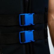 Detailed Close-Up Of The Heavy-Duty Marine Grade Materials And Construction Of The Jobe Sports Epic Vest Bundle Buoyancy Aid Bundle