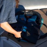 Crew Demonstrating The Compact Footprint And Easy Storage Of The Jobe Sports Ventilated Storage Bag Multipurpose
