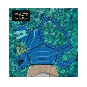 YACHT TOYS - OASIS COLLECTION SANTORINI PLATFORM SET BLUE SET-1