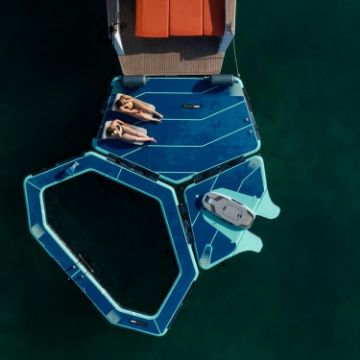 YACHT TOYS - OASIS COLLECTION BERMUDA PLATFORM SET BLUE SET-3