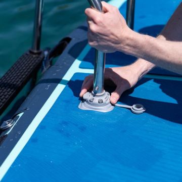 YACHT TOYS - OASIS COLLECTION FORMENTERA PLATFORM SET BLUE SET-5