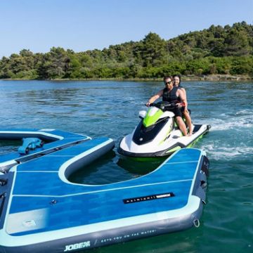 YACHT TOYS - OASIS COLLECTION SEYCHELLES PLATFORM SET BLUE SET-4