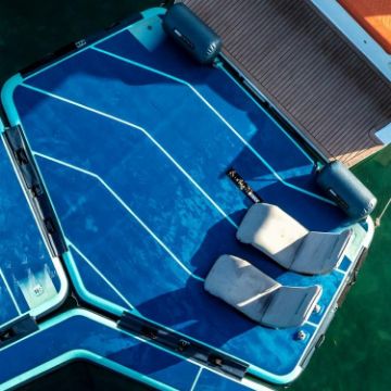 YACHT TOYS - OASIS COLLECTION NASSAU PLATFORM SET BLUE SET-5