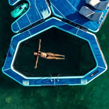 YACHT TOYS - OASIS COLLECTION PORTOFINO PLATFORM SET BLUE SET-9