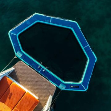 YACHT TOYS - OASIS COLLECTION FORMENTERA PLATFORM SET BLUE SET-7