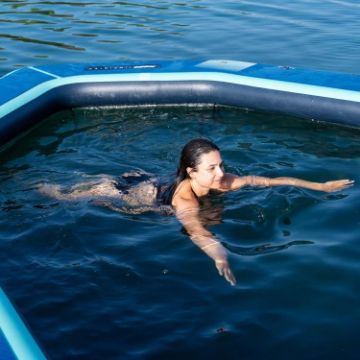 YACHT TOYS - OASIS COLLECTION FORMENTERA PLATFORM SET BLUE SET-8