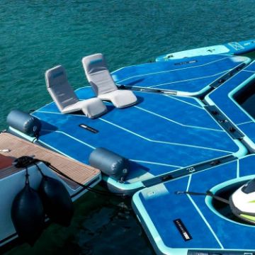 YACHT TOYS - OASIS COLLECTION MEXICO PLATFORM SET BLUE SET-7