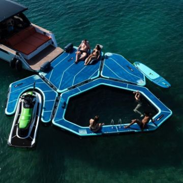 YACHT TOYS - OASIS COLLECTION SEYCHELLES PLATFORM SET BLUE SET-7