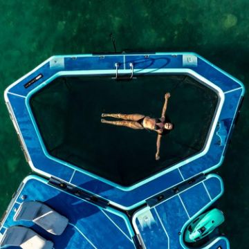 YACHT TOYS - OASIS COLLECTION ANTIGUA PLATFORM SET BLUE SET-9