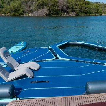 YACHT TOYS - OASIS COLLECTION PORTOFINO PLATFORM SET BLUE SET-10